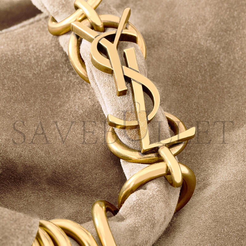 YSL AMALIA HOBO IN SUEDE 8622101U80W1632 (28*23*4cm)